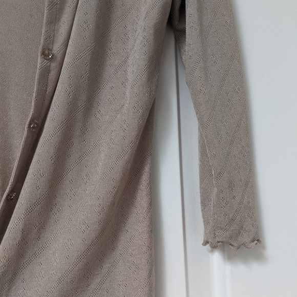 Neutral Color Cardigan - Picture 5 of 9